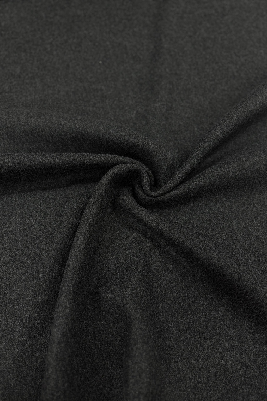Deadstock Charcoal Japanese Wool Coating