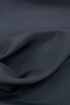 Deadstock Black Viscose Taffeta