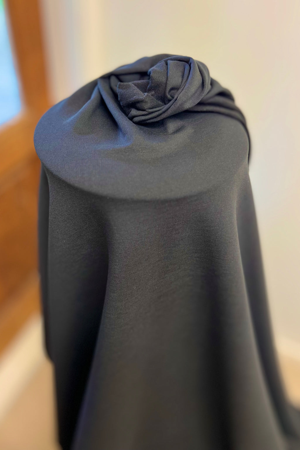 Very Black Organic Cotton Knit