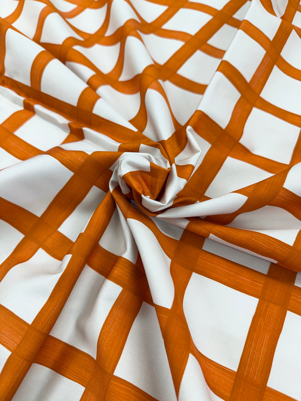 Apricot Painted Check