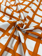 Apricot Painted Check