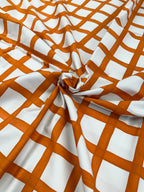 Apricot Painted Check