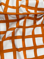 Apricot Painted Check
