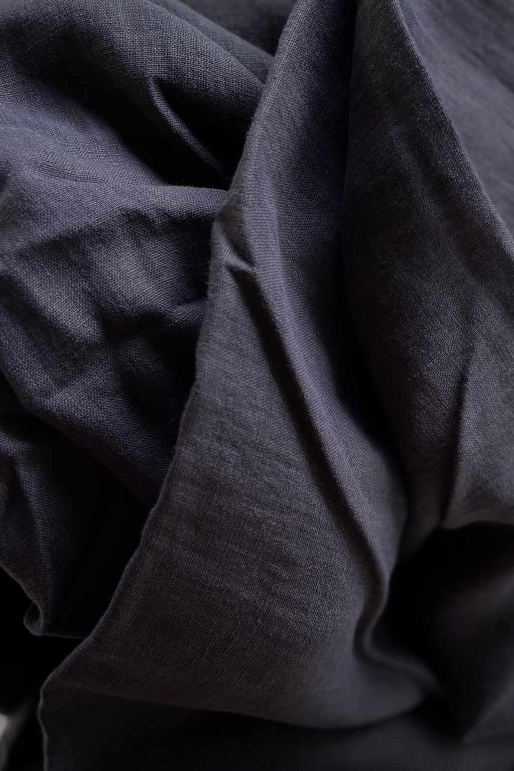 Charcoal European Laundered Linen