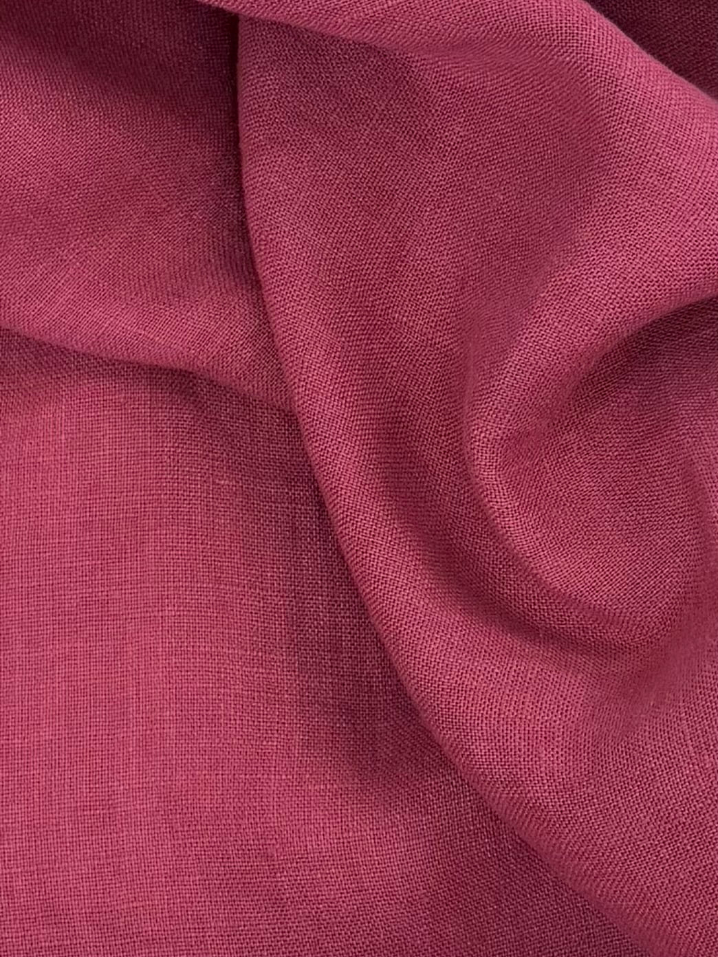 European Washed Linen | Raspberry Sorbet