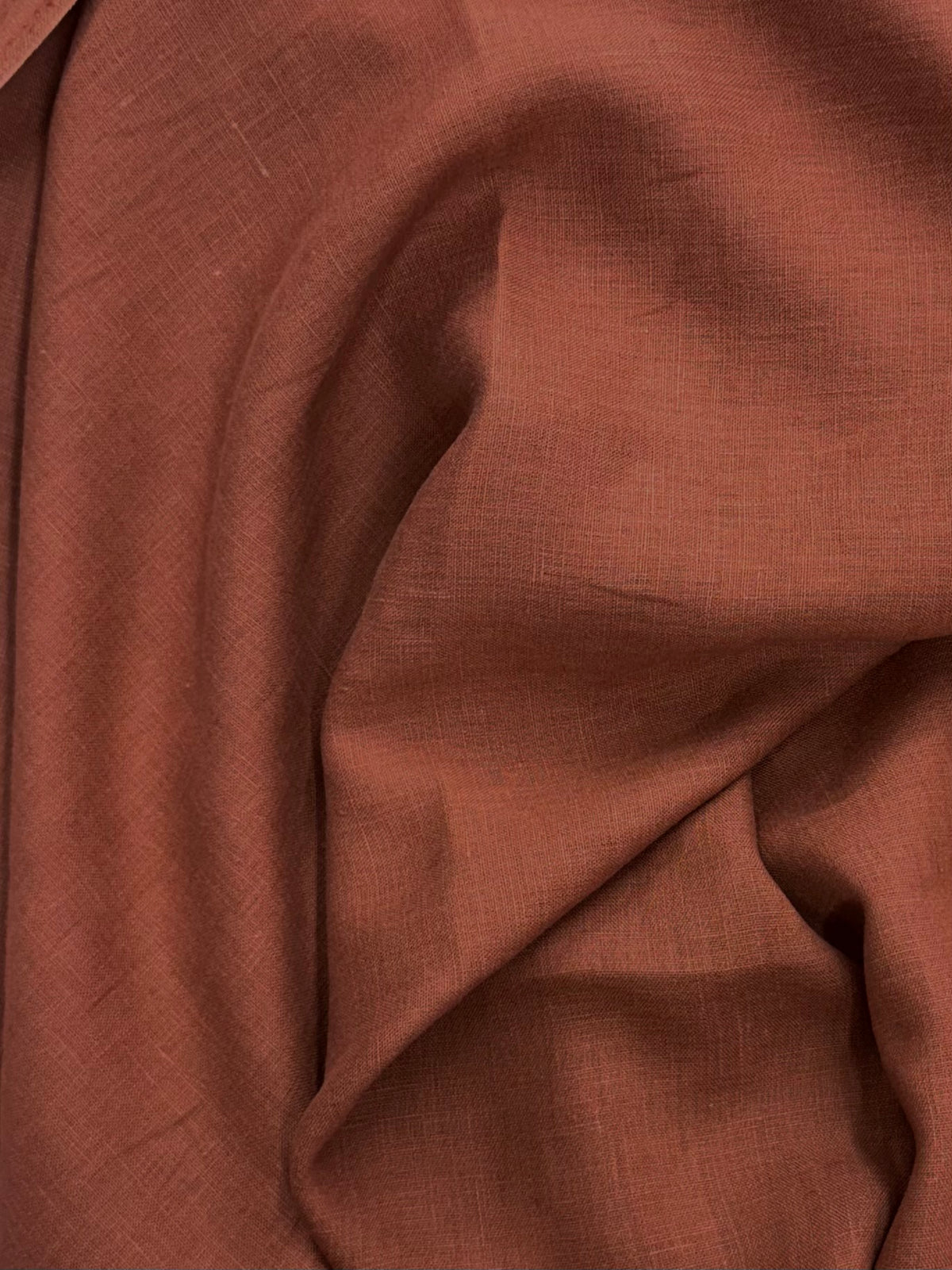 European Washed Linen | Chestnut