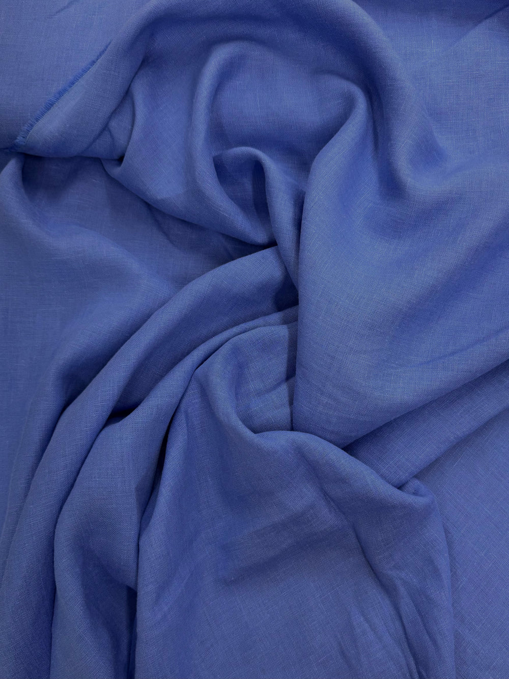 European Washed Linen | Flax Blue