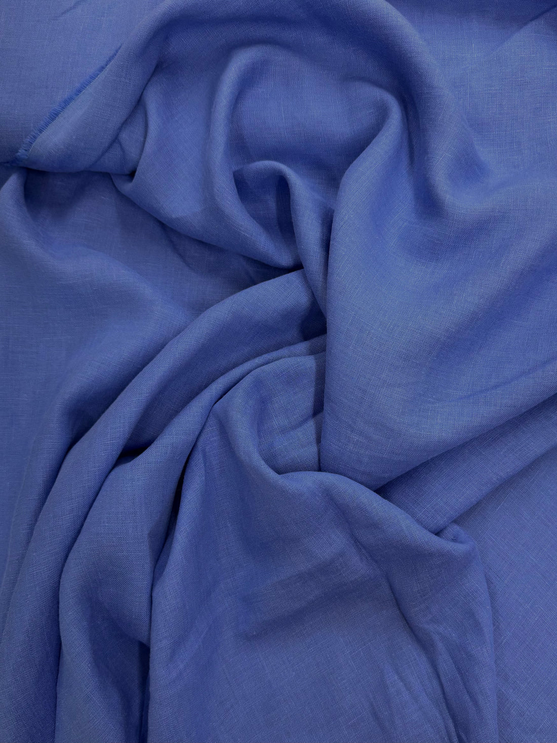European Washed Linen | Flax Blue