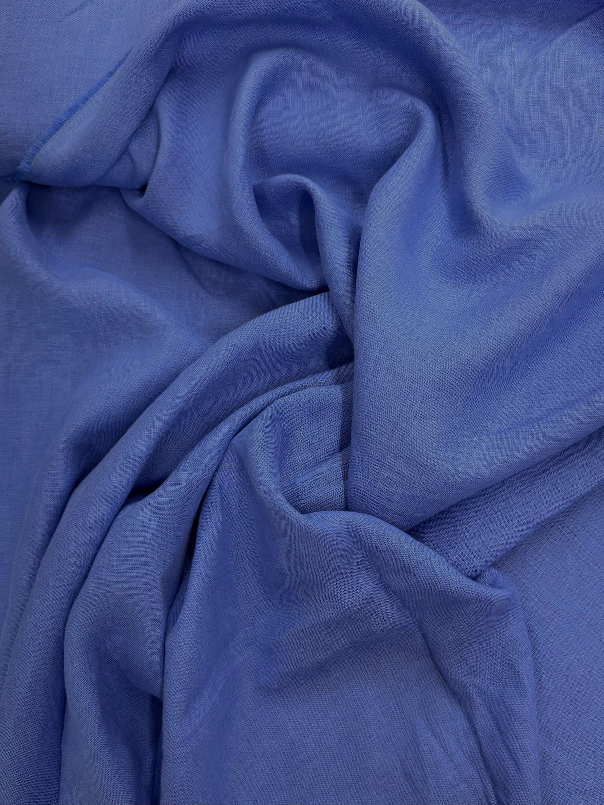 European Washed Linen | Flax Blue