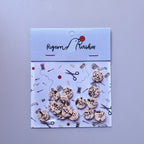 Wednesday Button Set | 15mm