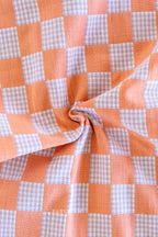 Sunset Checkmate Double Cloth
