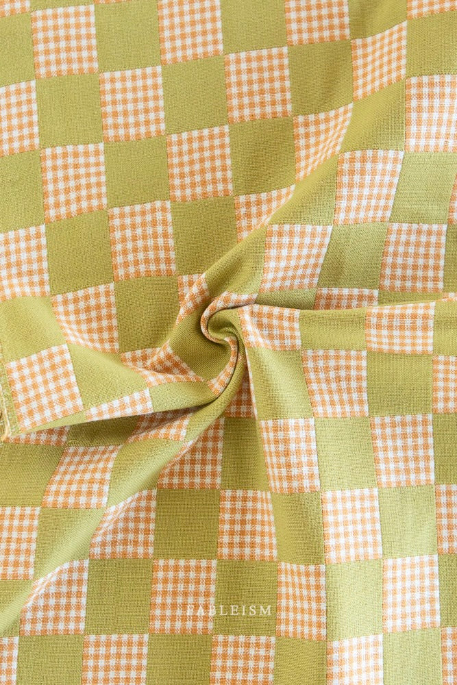 Kiwi Checkmate Double Cloth