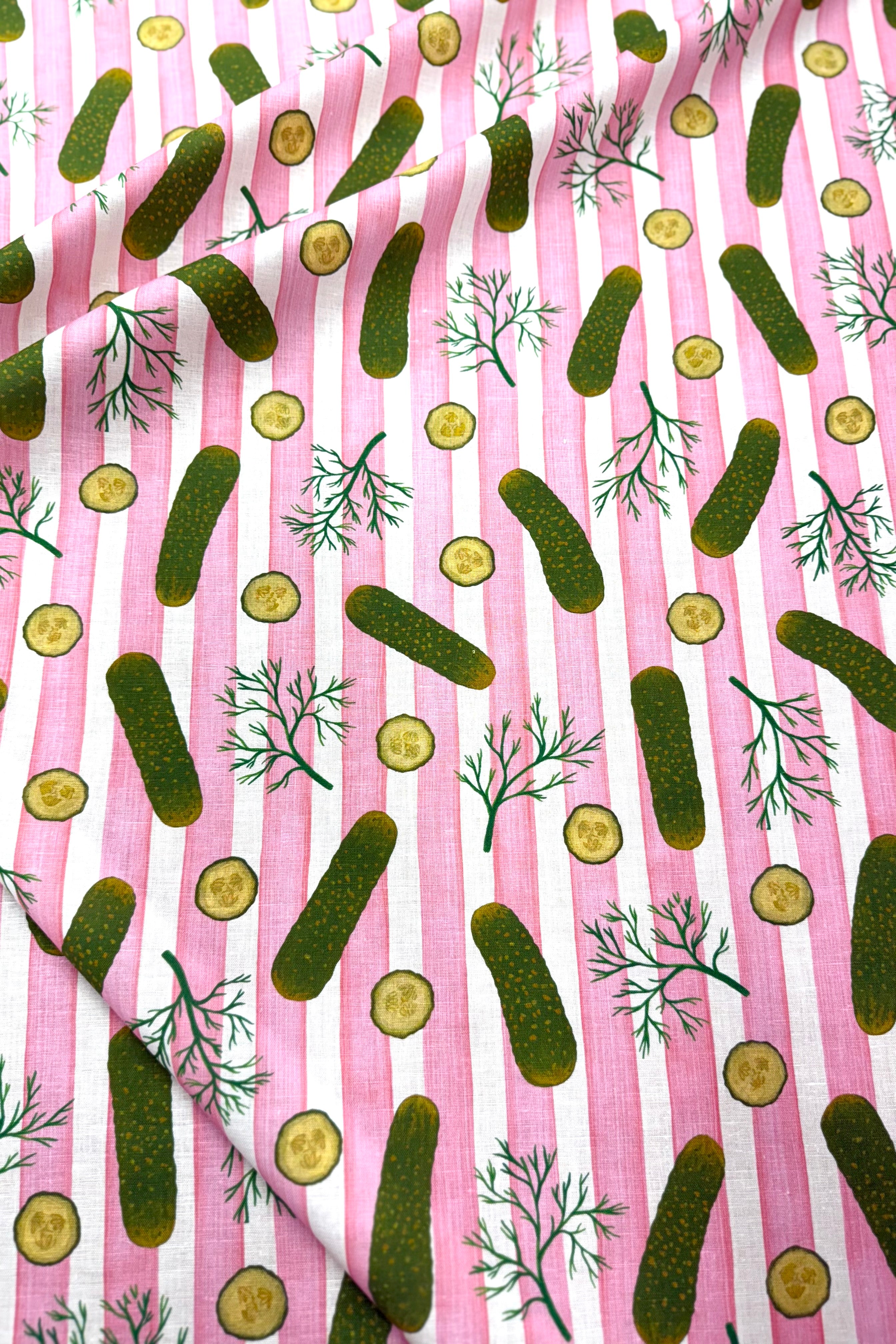 Pickle Party Cotton/Linen
