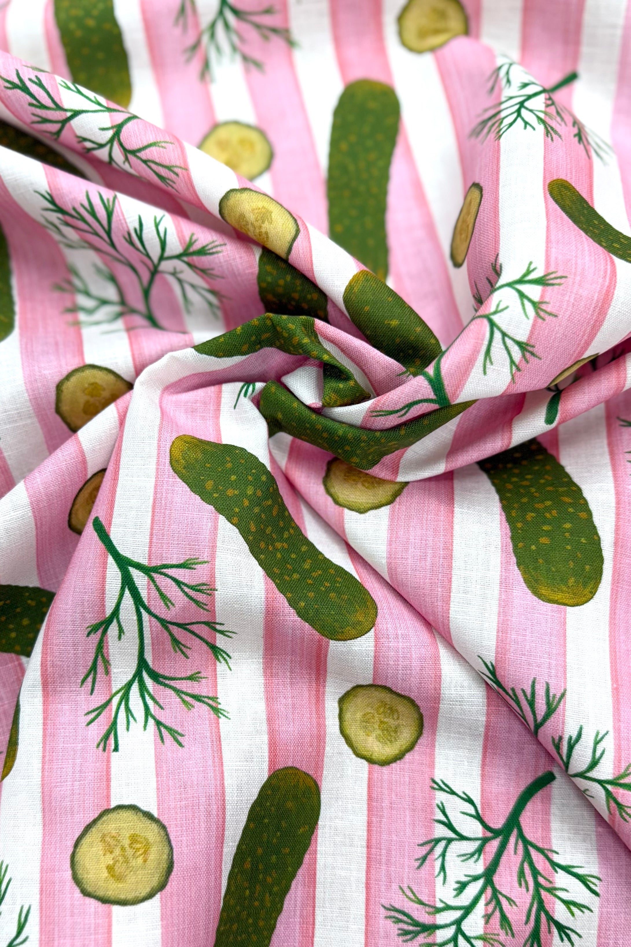 Pickle Party Cotton/Linen