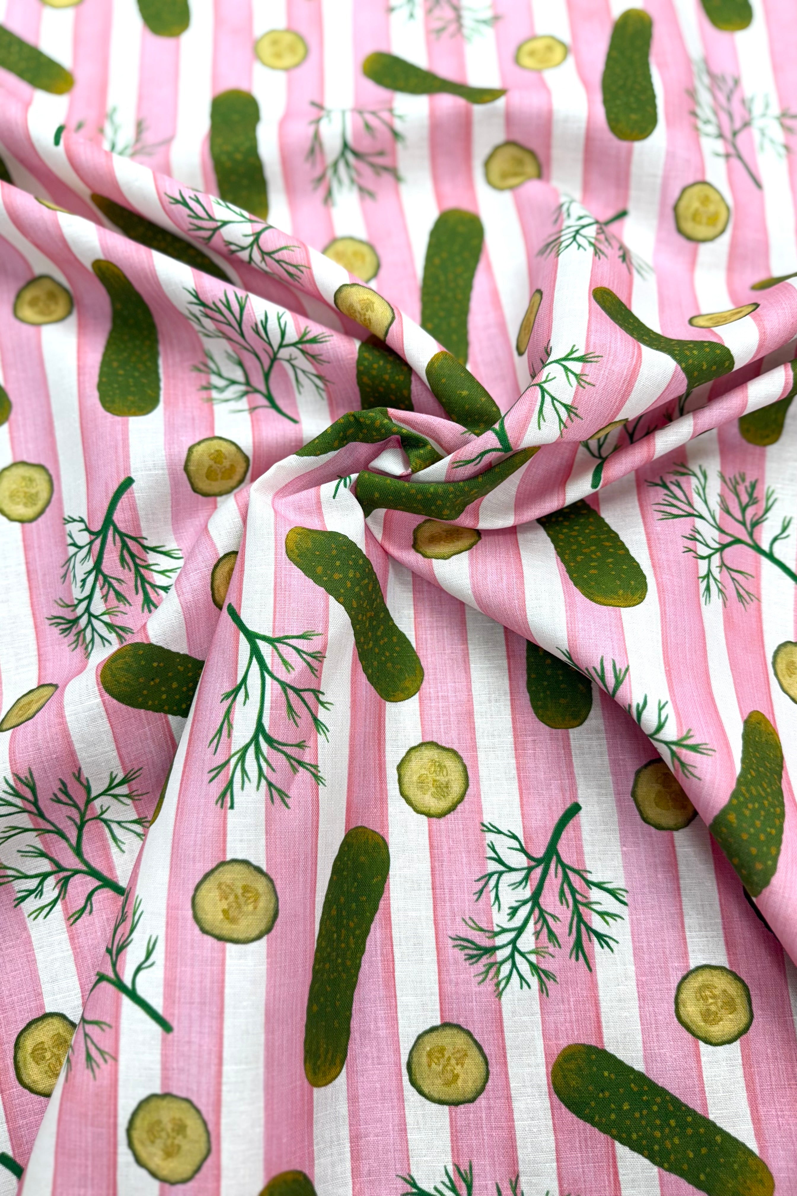 Pickle Party Cotton/Linen