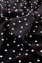 Vivian Black Viscose Crepe