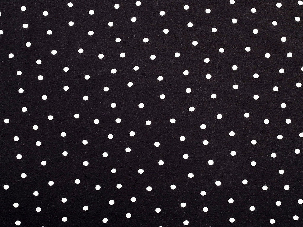 Vivian Black Viscose Crepe