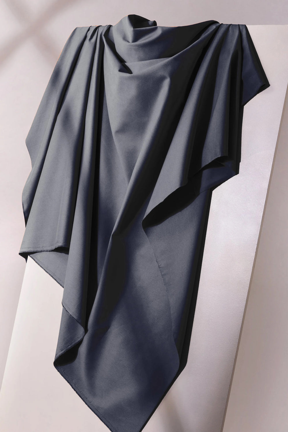 Deep Charcoal Light Gabardine