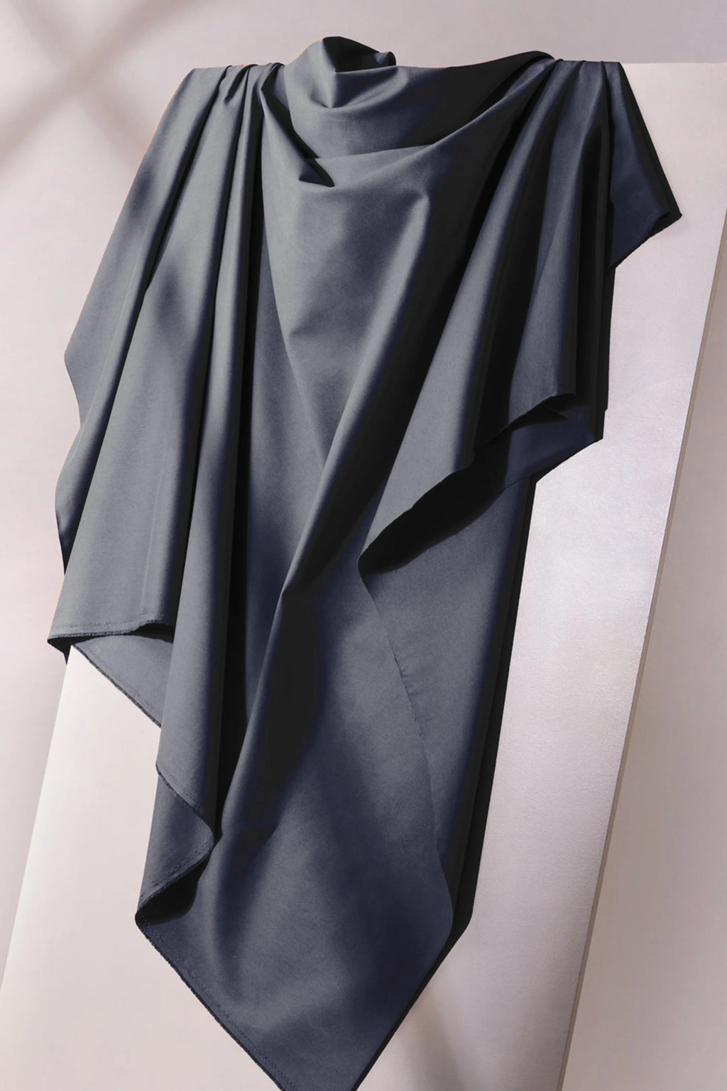 Deep Charcoal Light Gabardine