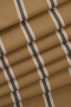 Weave Line Iced Mocha Cotton