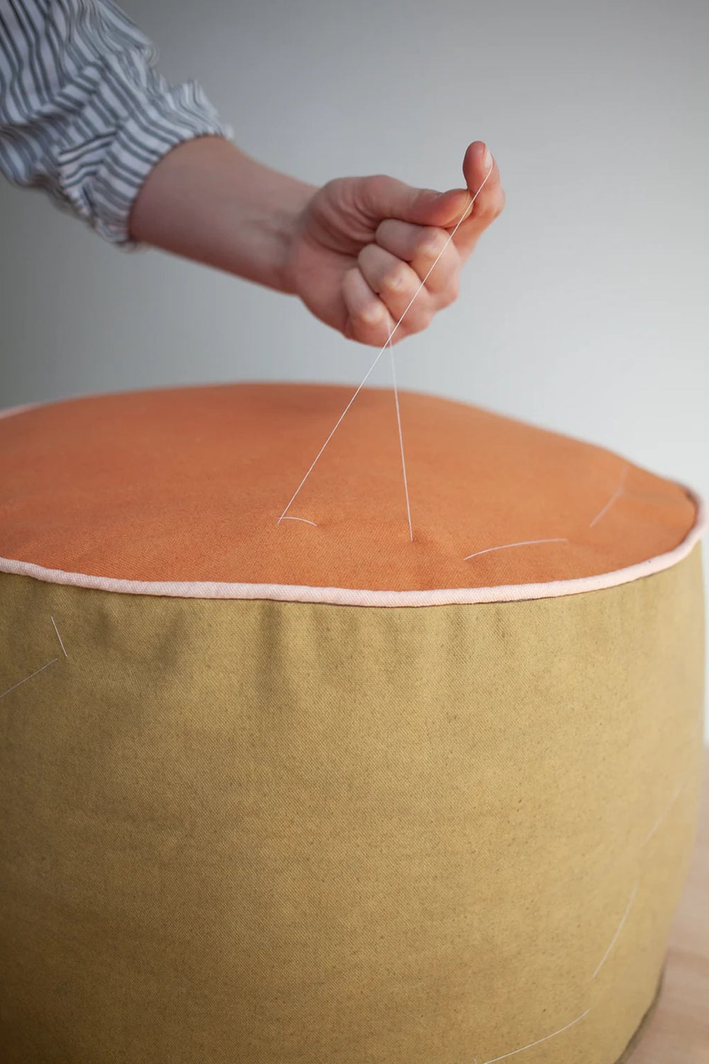Zero Waste Pouffe