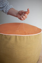 Zero Waste Pouffe