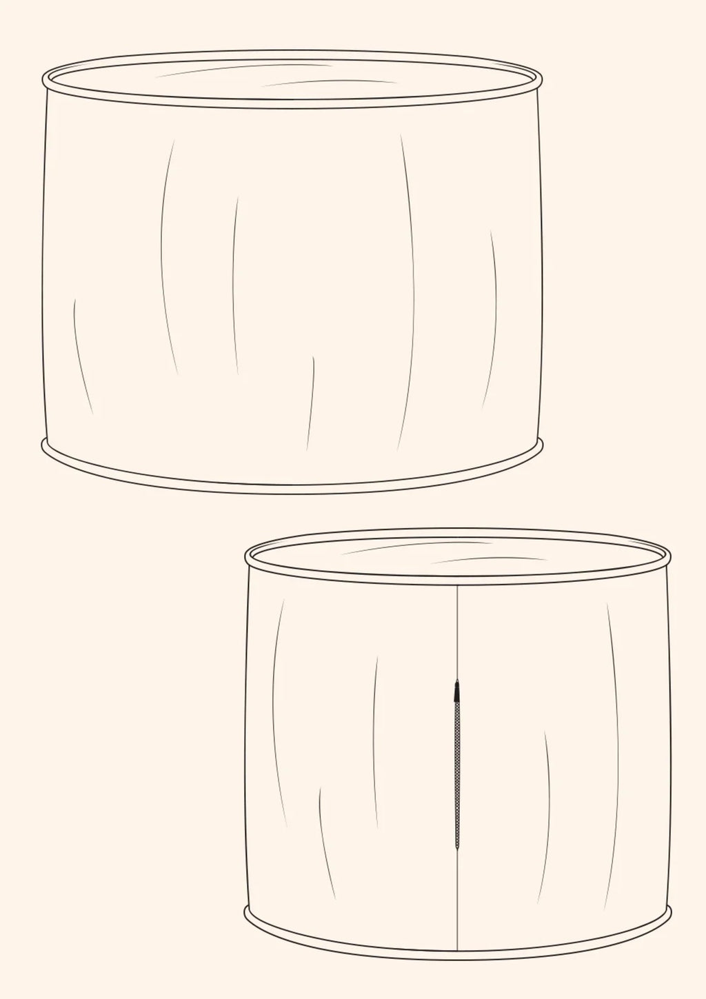 Zero Waste Pouffe