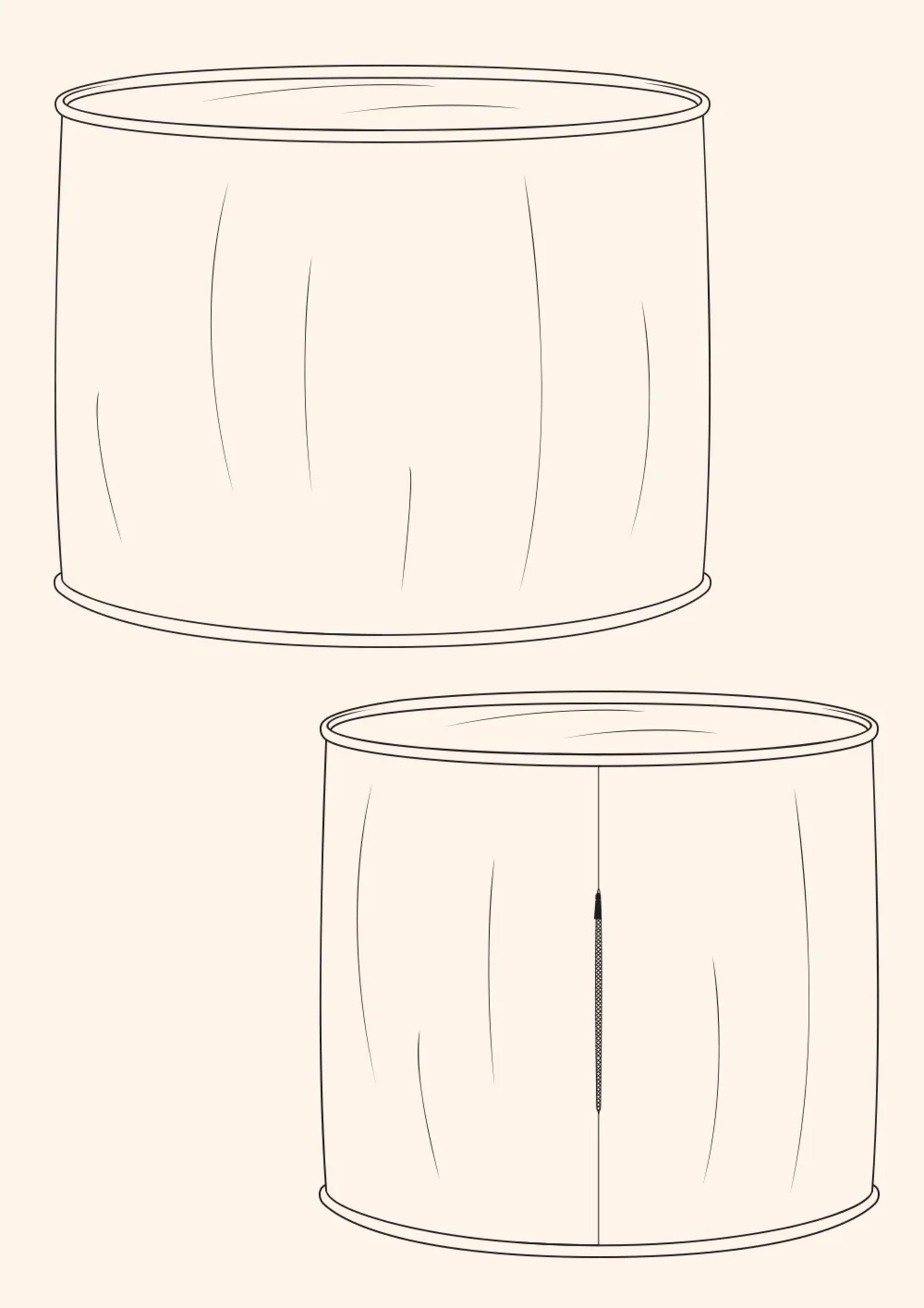 Zero Waste Pouffe