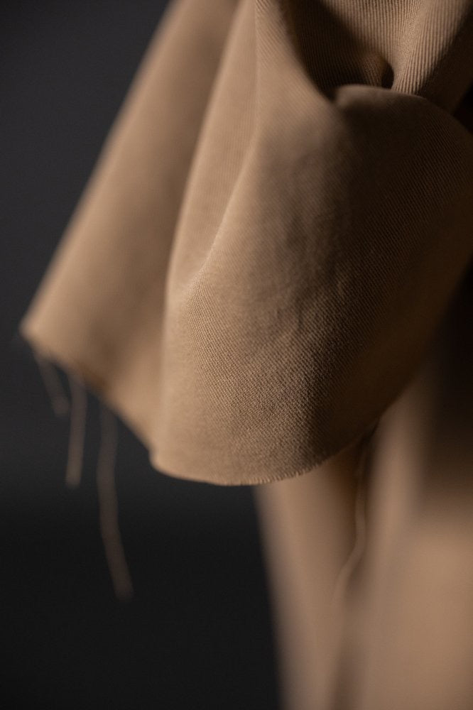 Oliver Tan 8oz Organic Sanded Twill