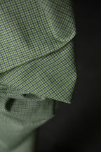 Evergreen Handwoven Cotton Check
