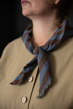 Workwear Organic Cotton/Linen Stripe