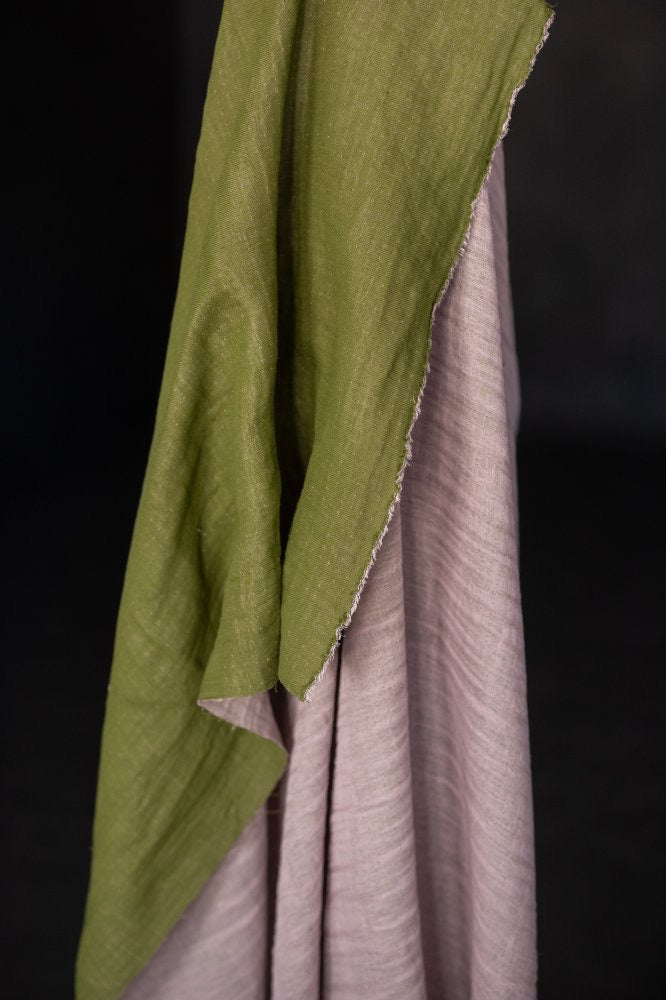 Melica Rose Cotton/Linen Double Gauze