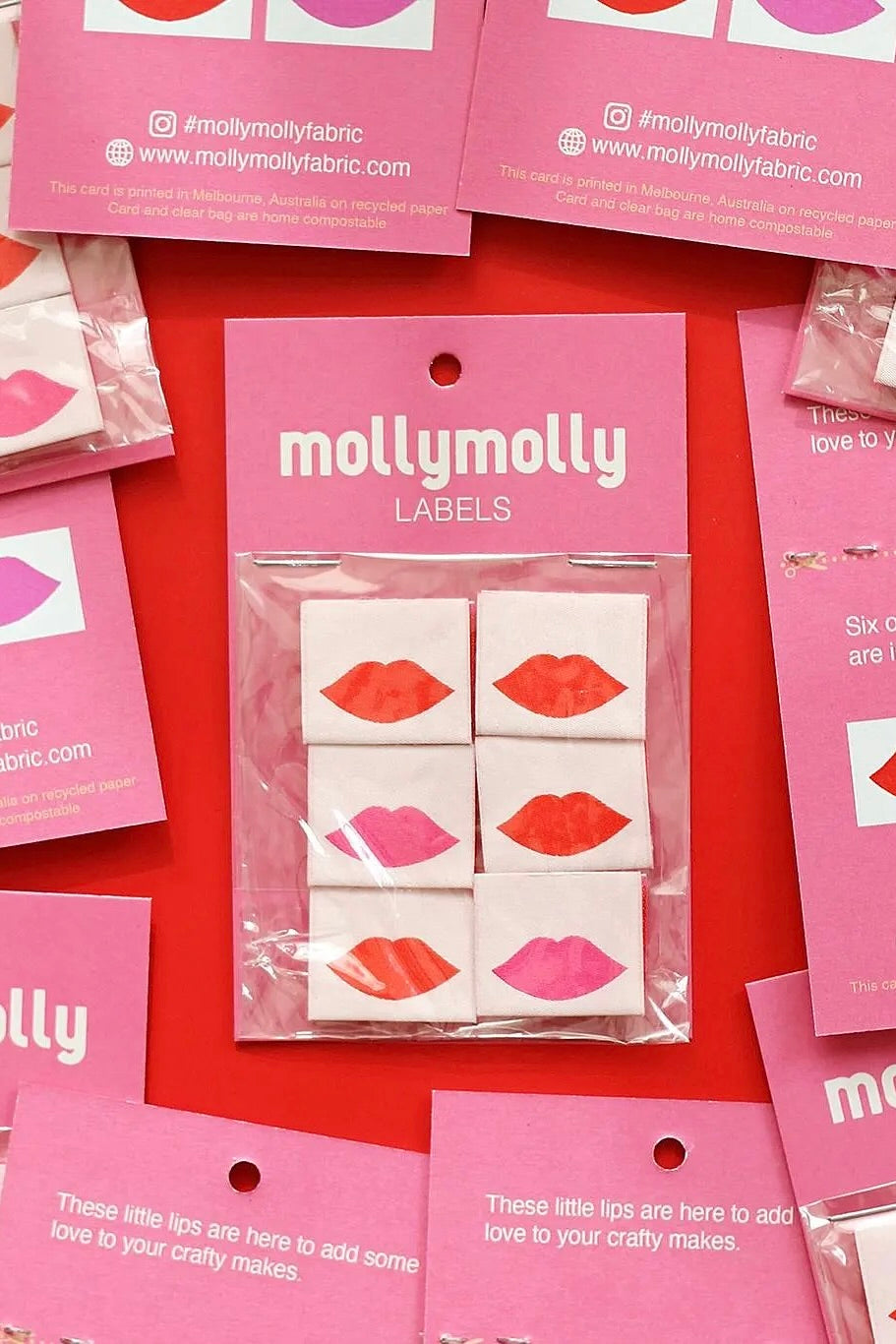 Lips Label Pack