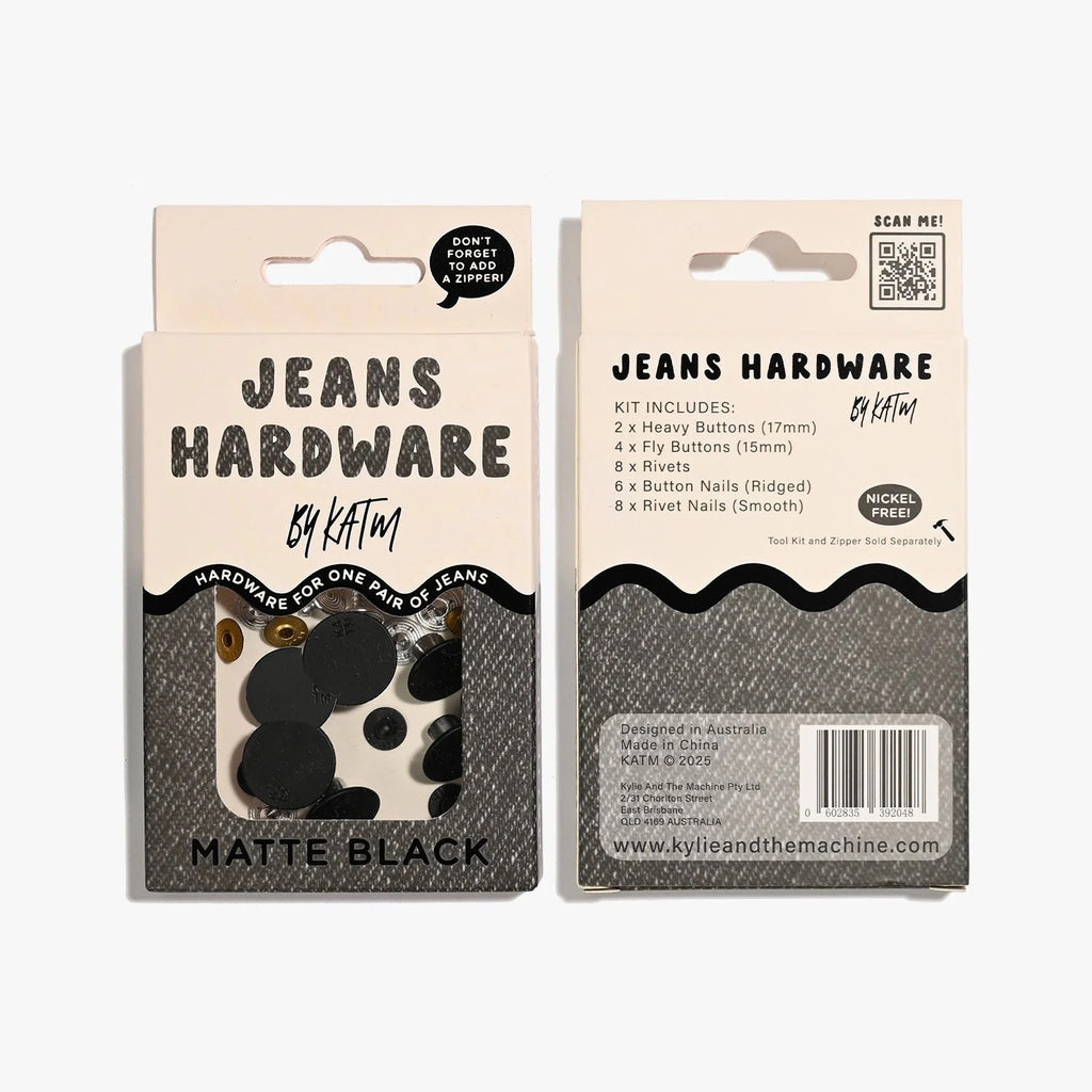 Jeans Hardware Kit | Various colours