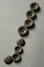 Khaki Corozo Button | 22mm