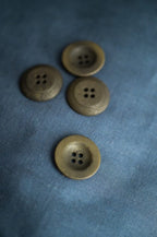 Khaki Corozo Button | 22mm