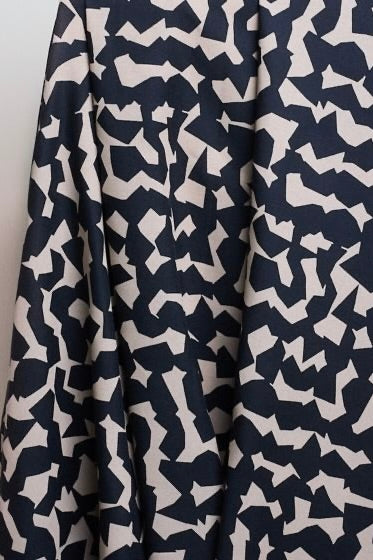 Ekko Deep Charcoal EcoVero Viscose