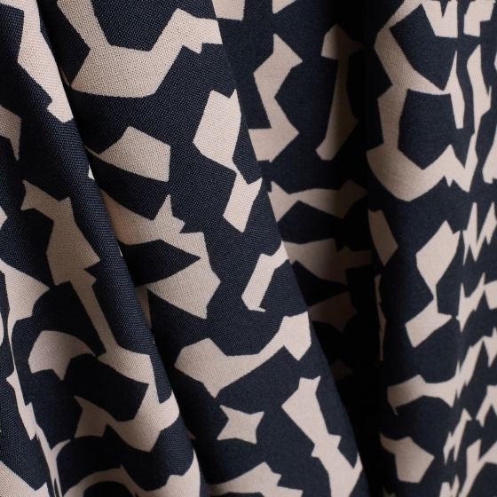 Ekko Deep Charcoal EcoVero Viscose