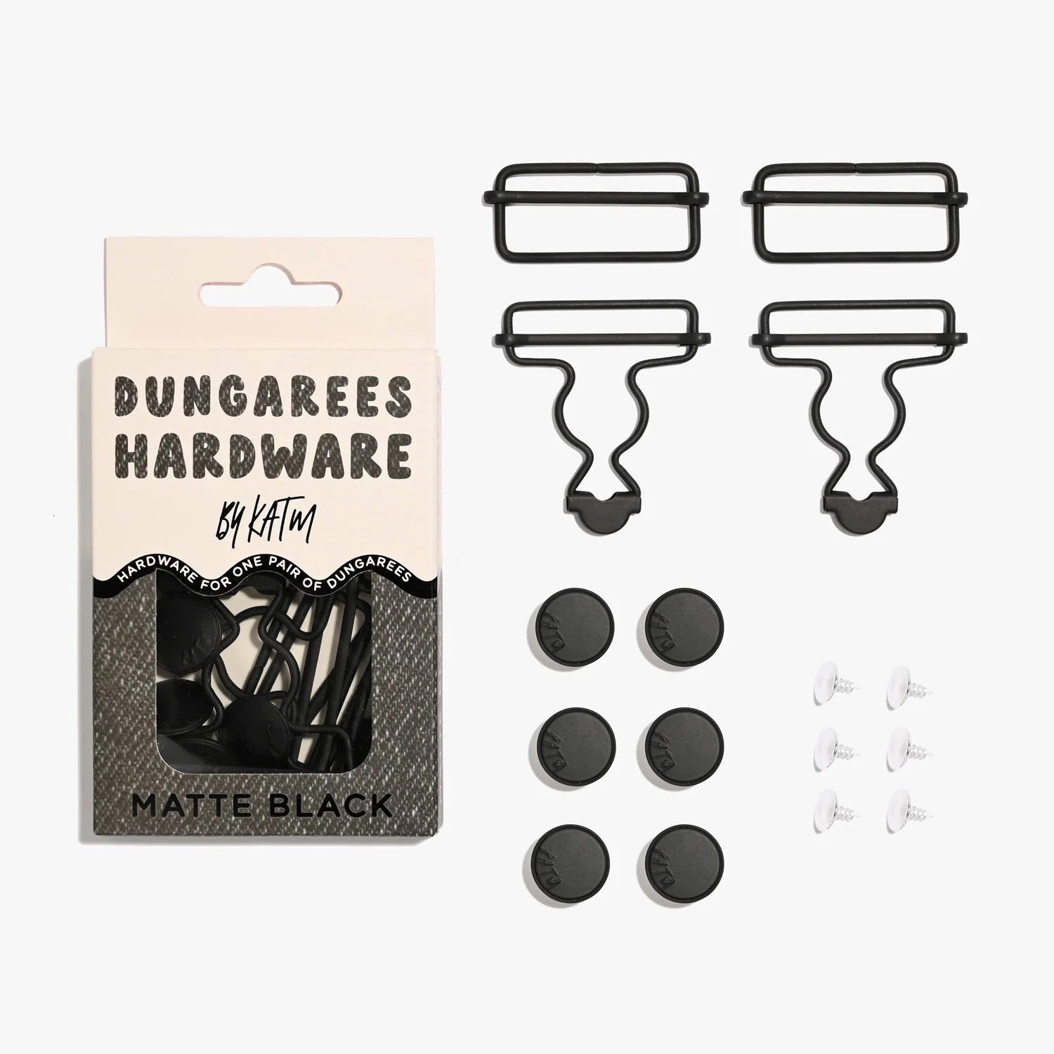 Dungaree Hardware Kit | Various colours