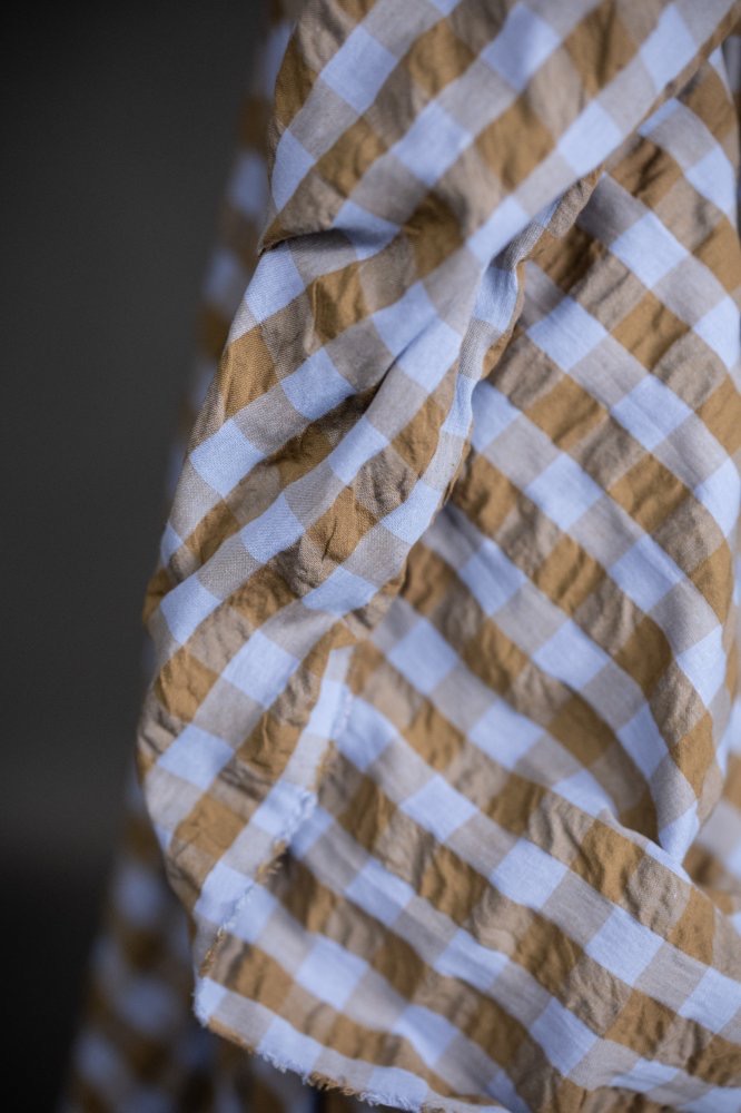 Millet Organic Cotton Seersucker