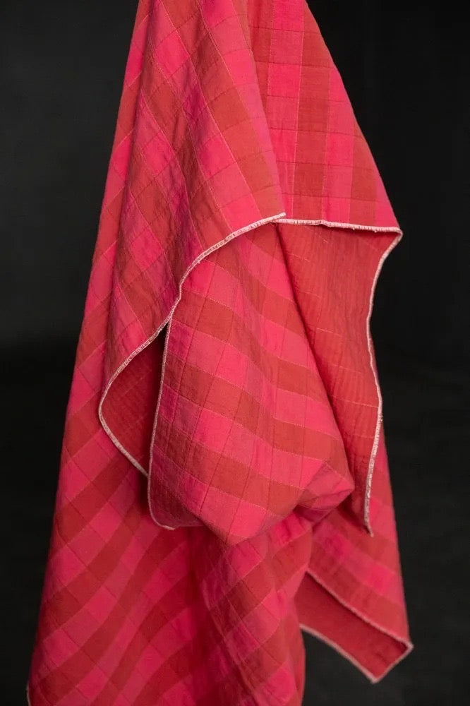 Polly Gingham Cotton Jacquard