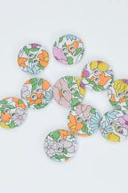 Liberty Poppy Forest A Button | 16mm