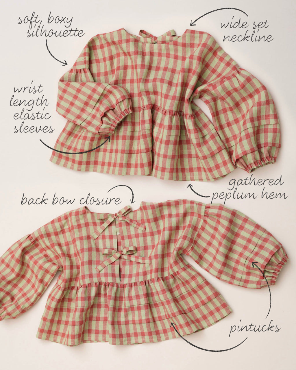 Pintuck Poet Blouse