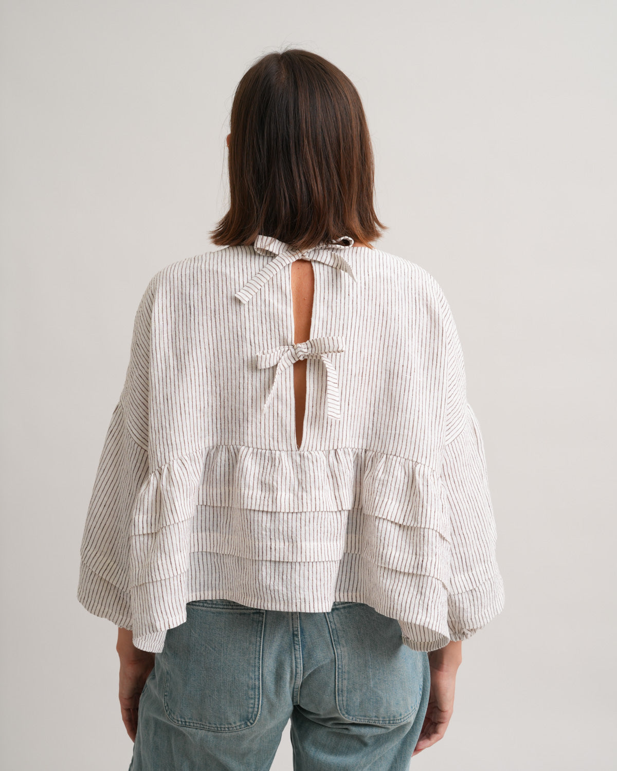Pintuck Poet Blouse