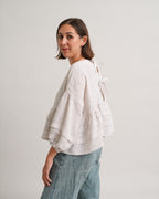 Pintuck Poet Blouse