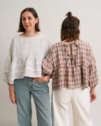 Pintuck Poet Blouse