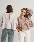 Pintuck Poet Blouse