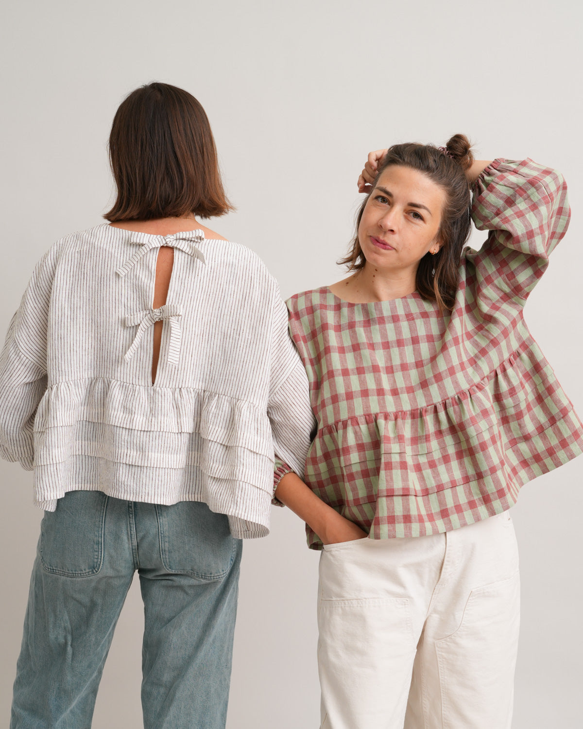 Pintuck Poet Blouse