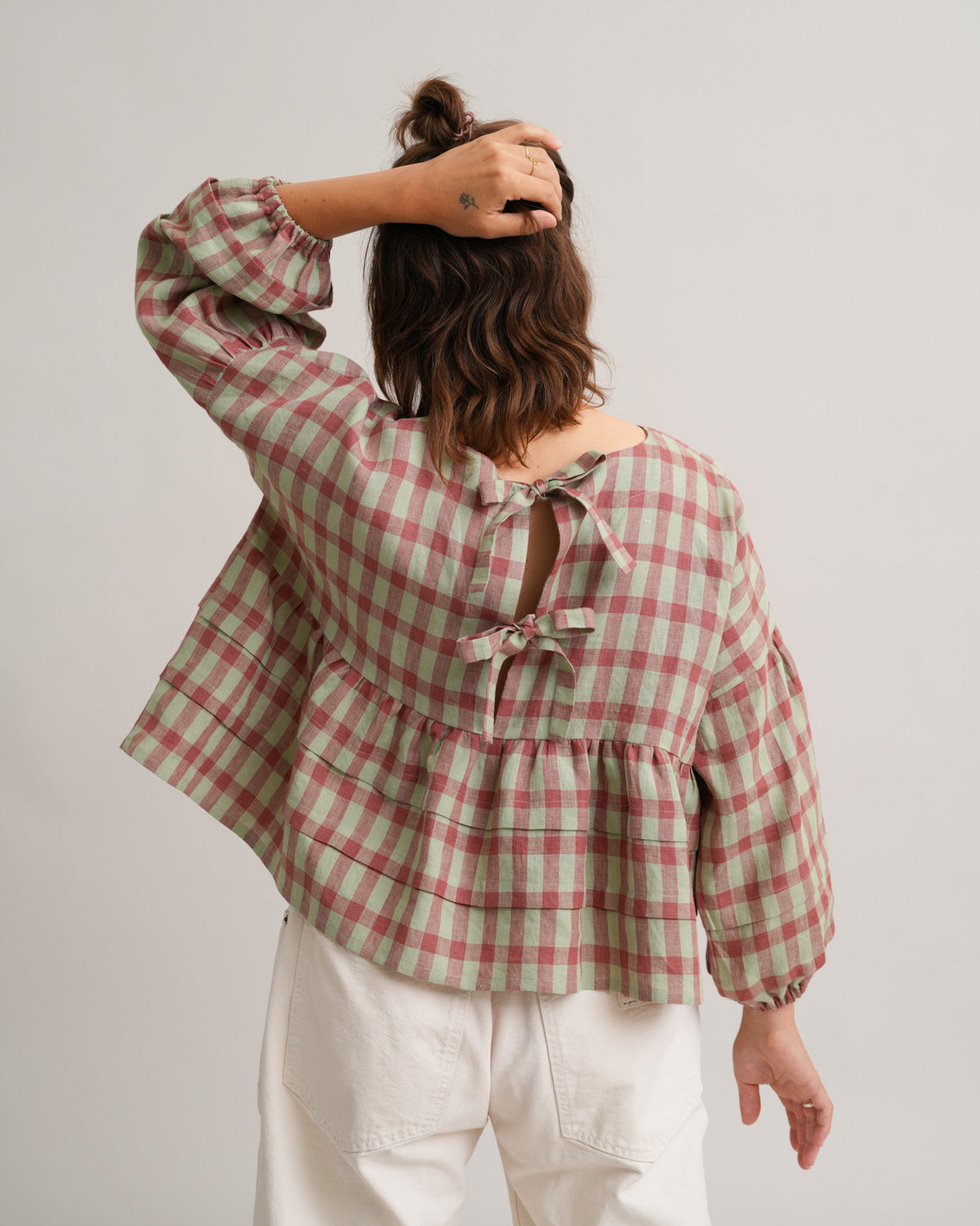 Pintuck Poet Blouse