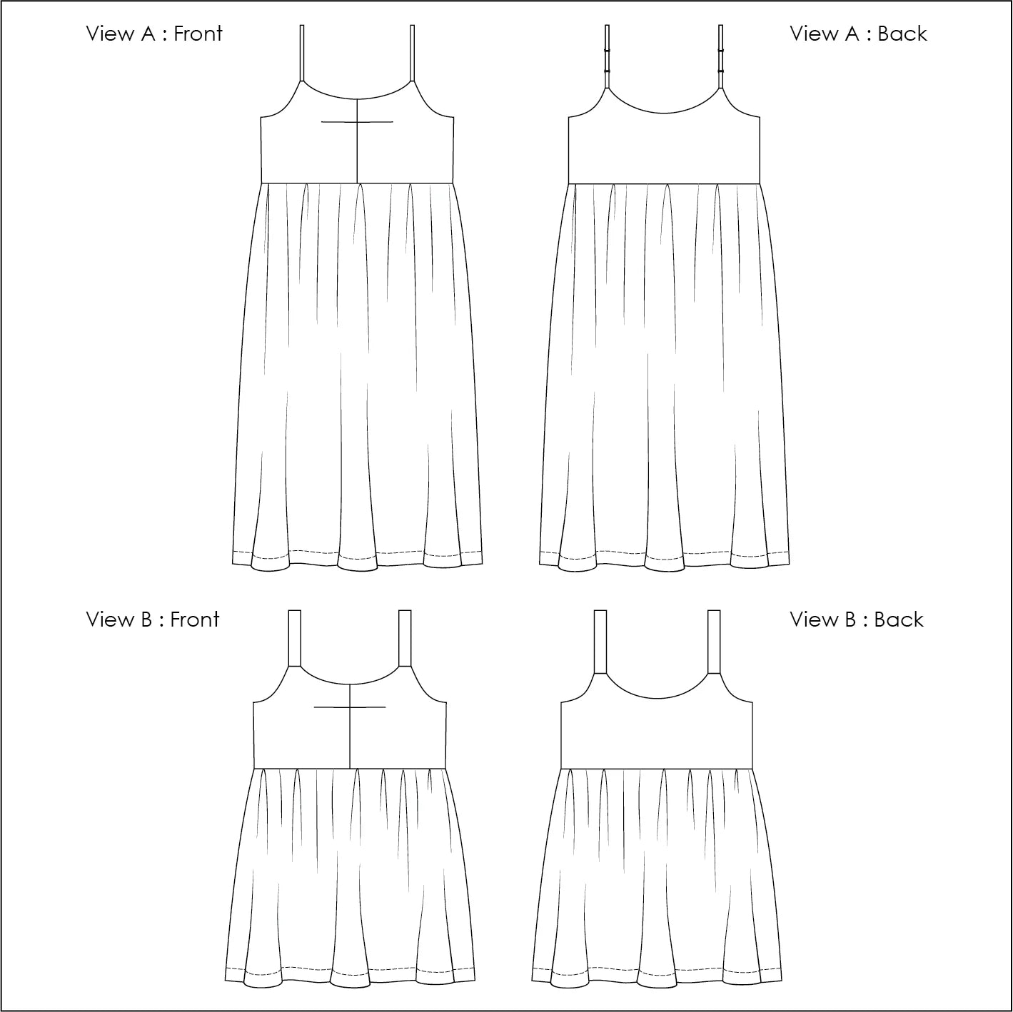 Rundle Dress | Paper
